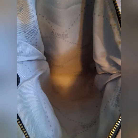 NWOT Aimee Kestenberg Metallic Snake Casual Boho Purse w/ Wristlet & Dust Bag - Picture 9 of 16